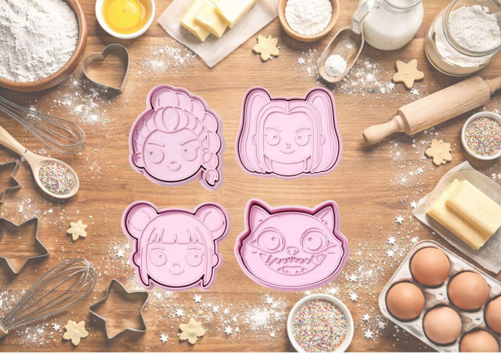 Karakteres sütikiszúró szett (4db)