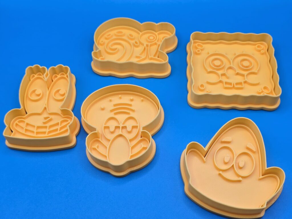 Spongebob süti kiszúró szett (5db)